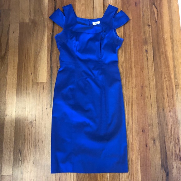 Milly of New York Blue Pencil Dress - size 4 - Picture 1 of 3